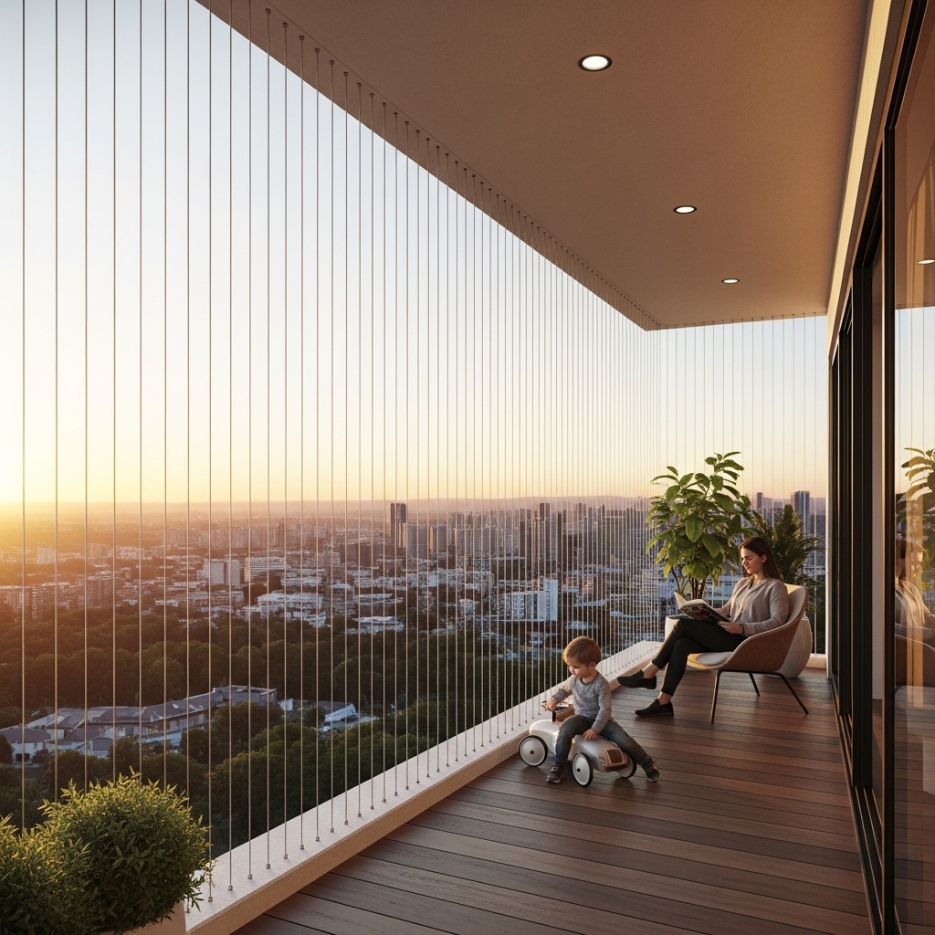 Best Invisible Grill for Balcony in Patna | Safe & Stylish Solutions